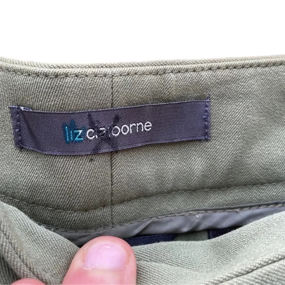 Liz Claiborne size 20 petite green trousers - Picture 4 of 4